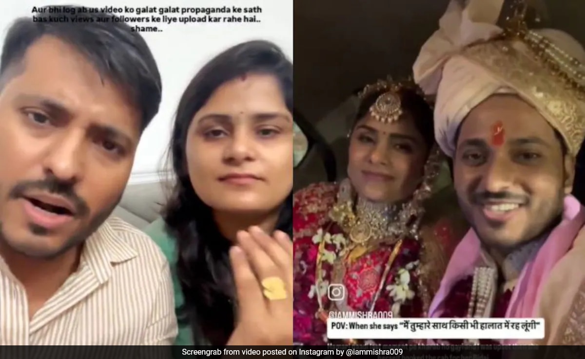 Couple Speaks Out After Bride’s Vidaai Cab-Booking Video Goes Viral