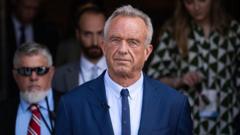 White House defends Robert F Kennedy Jr amid CDC turmoil