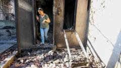 Wildfires rage across southern Europe as temperatures top 40C