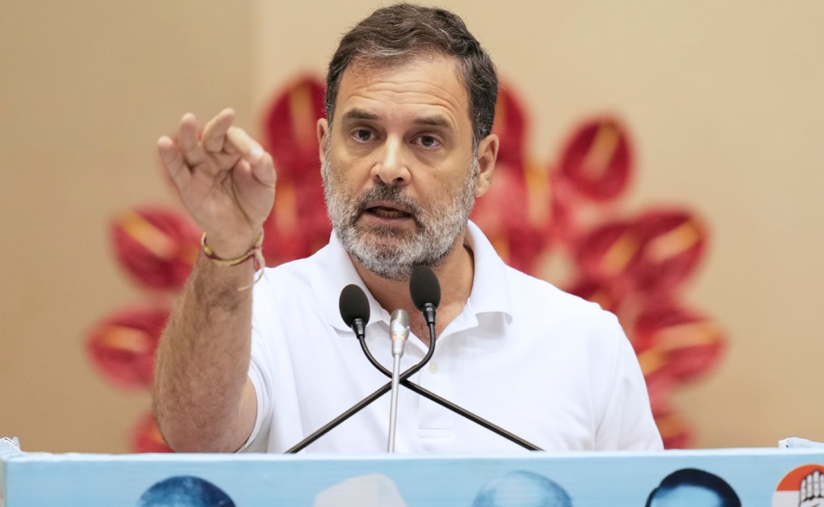 “Rs 1 Lakh Crore Rhetoric”: Rahul Gandhi Takes Jibe At PM Over Job Scheme