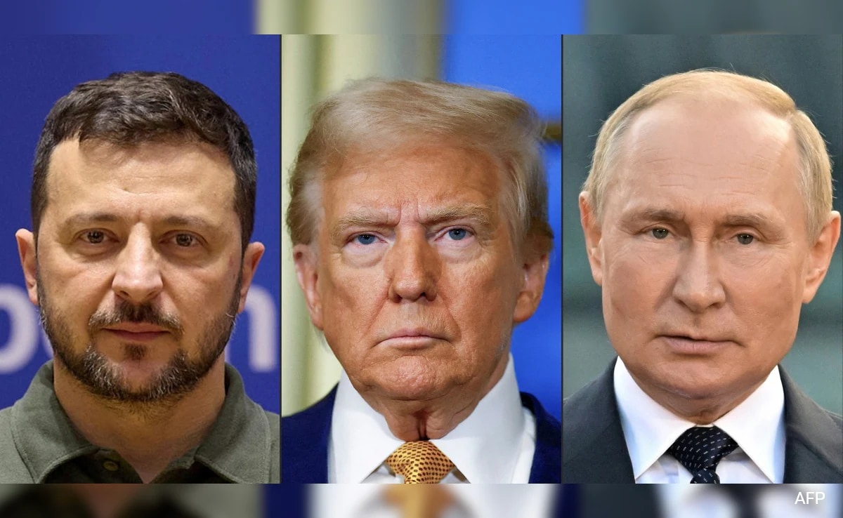 Trump Still Working For Putin-Zelensky Meeting: White House