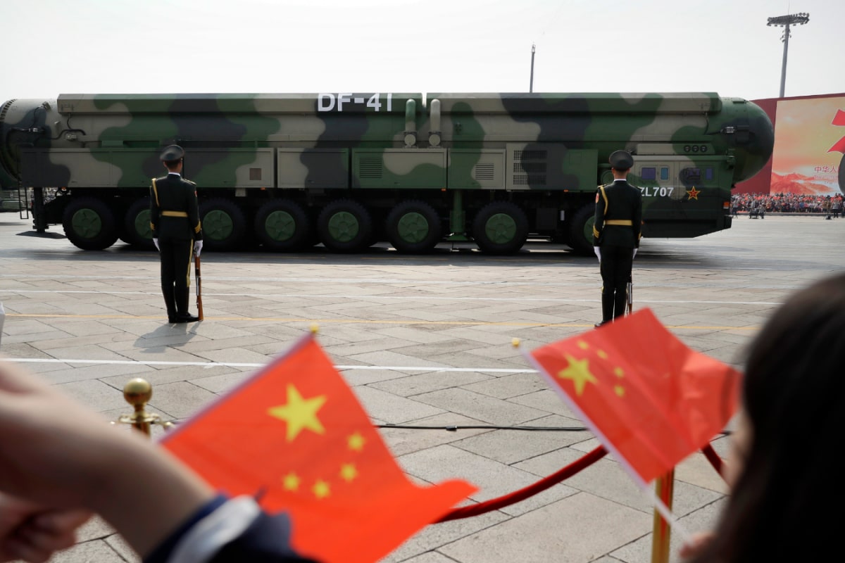 DF-41: The 12,000-km Range Chinese Missile That Can Hit Most Corners Of The World
