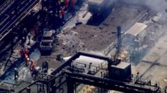 US Steel plant explosion in Pennsylvania leaves one dead and 10 injured