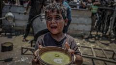 Gaza residents on famine: ‘My youngest child doesn’t know what fruit tastes like’