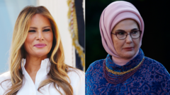 Turkish first lady appeals to Melania Trump over Gaza children