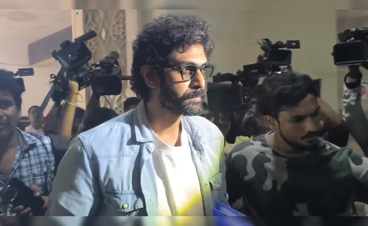 Actor Rana Daggubati Appears Before Probe Agency In Betting App Case With 5 Years’ Bank Details