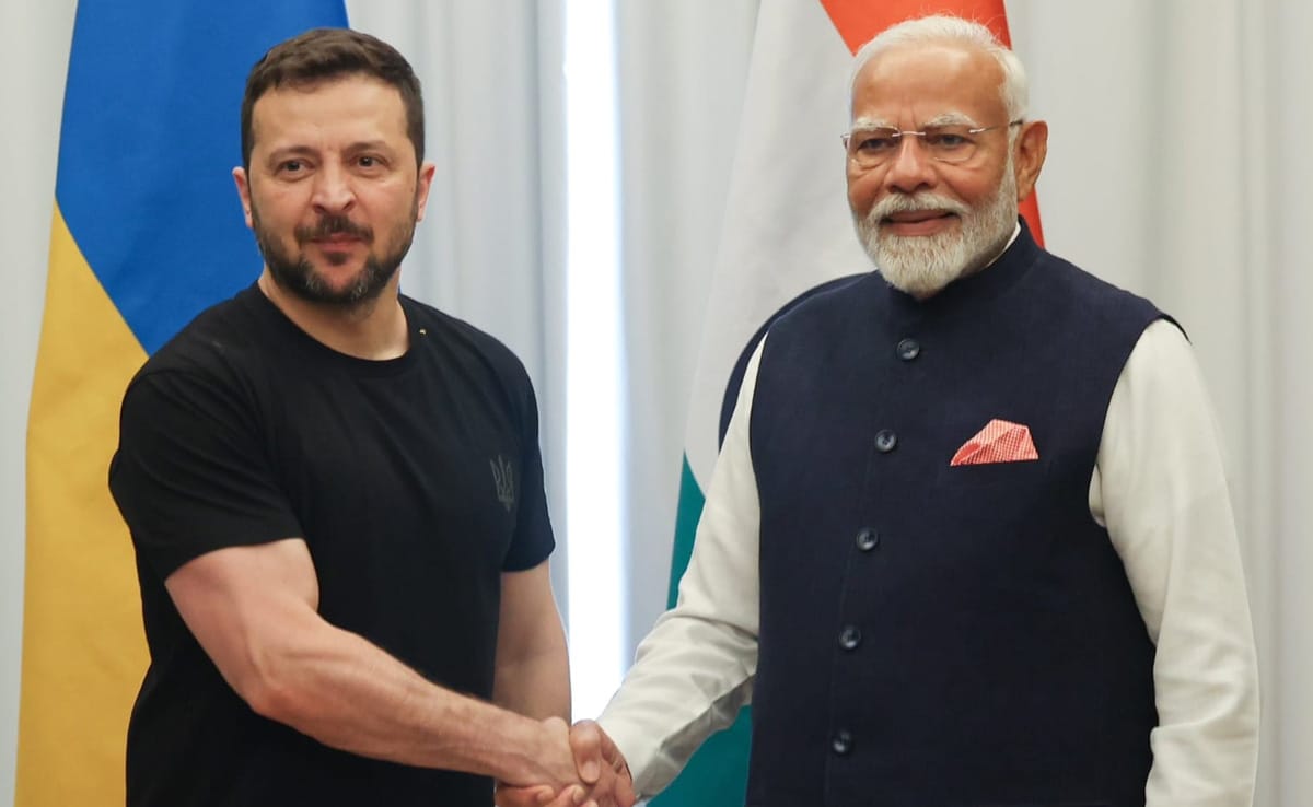 Ahead Of PM Modi’s Meeting With Putin In China, A Phone Call From Zelensky