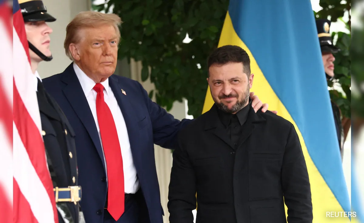 “Reasonable Chance Of Ending War”: Trump Meets Zelensky At White House