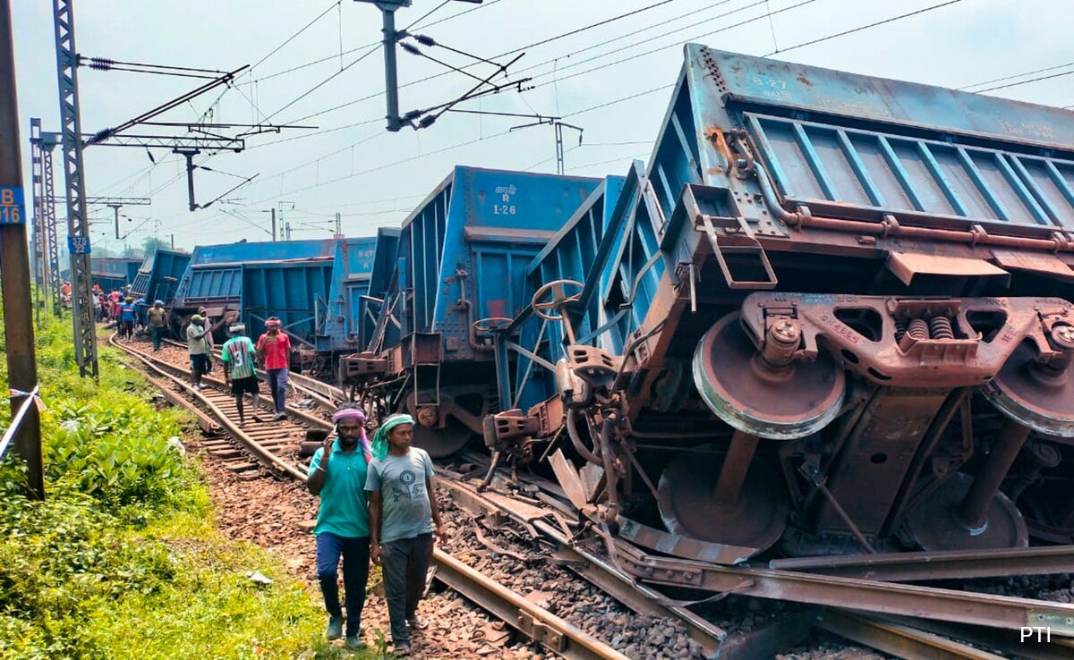 20 Wagons Of Goods Train Derail In Jharkhand, Services Hit