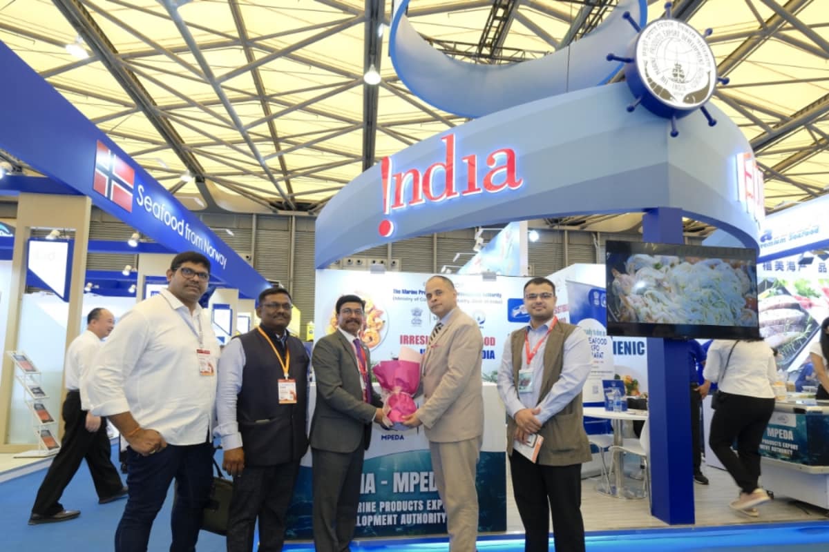 Ahead Of PM Modi’s China Visit, India’s Blue Economy Vision Makes Waves At Shanghai Seafood Expo
