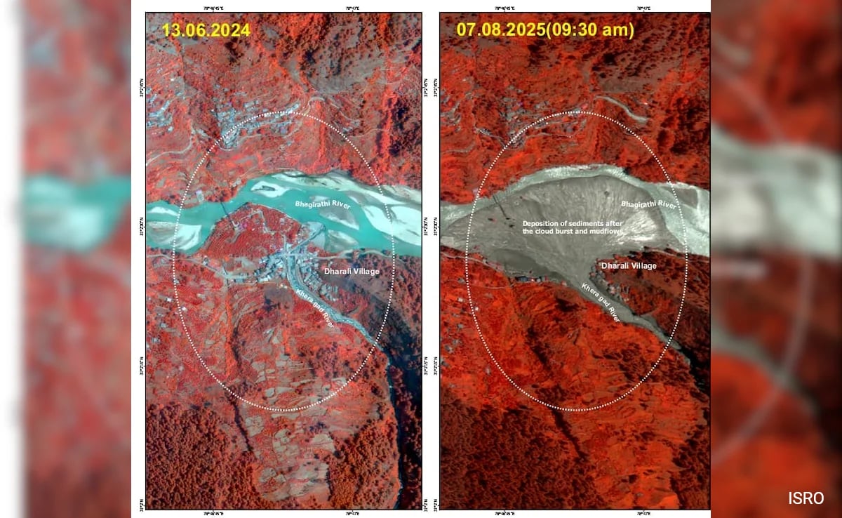 What Caused Uttarkashi Flash Floods? ISRO Satellite Images Reveal Clues