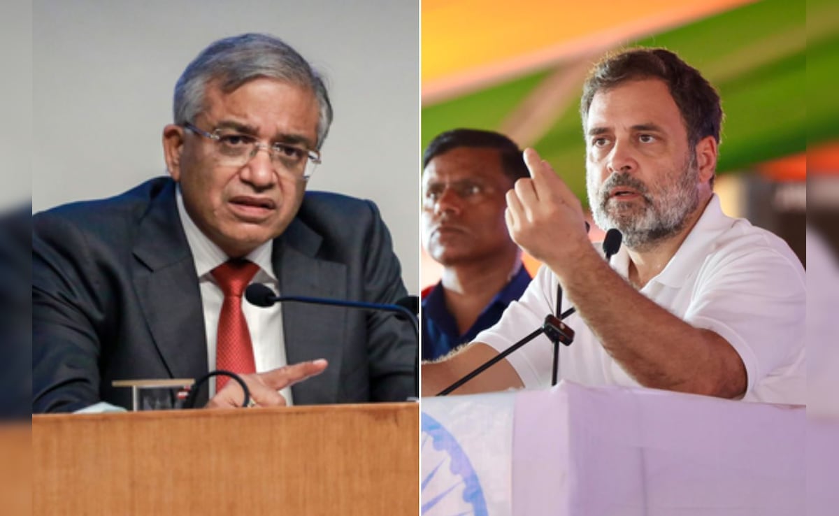 “No Third Option”: Poll Body’s ‘Affidavit Or Apology’ Note To Rahul Gandhi