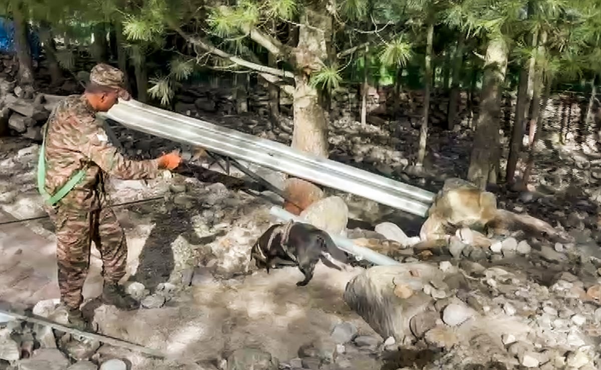 GPR Scanning Helps Identify 20 Spots In Dharali Where People Could Be Trapped