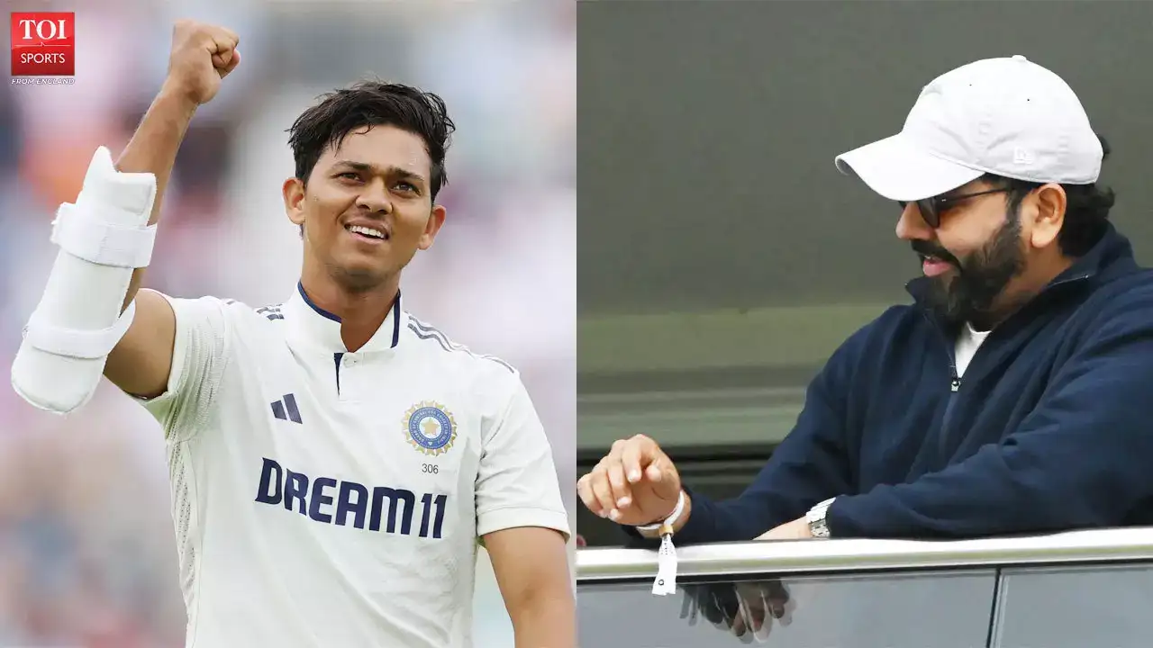 After quiet series a loud finish for Yashasvi Jaiswal at The Oval with ‘Rohit bhaiya’ watching on