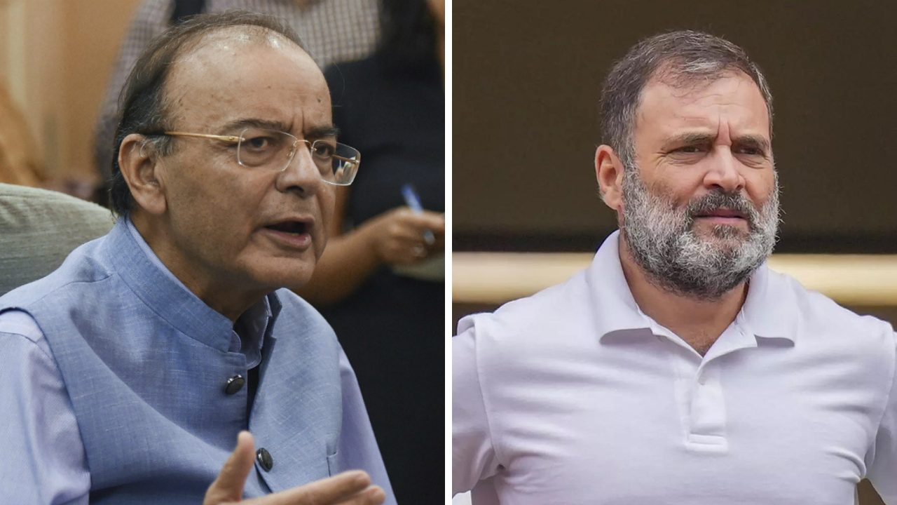 ‘Let departed rest in peace’: BJP slams Rahul over Jaitley ‘threatened’ him claim
