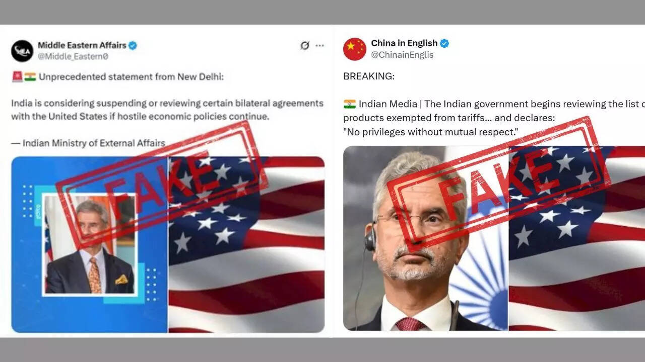 ‘Disinformation being spread’: MEA squashes speculation over India’s response to Trump’s tariff