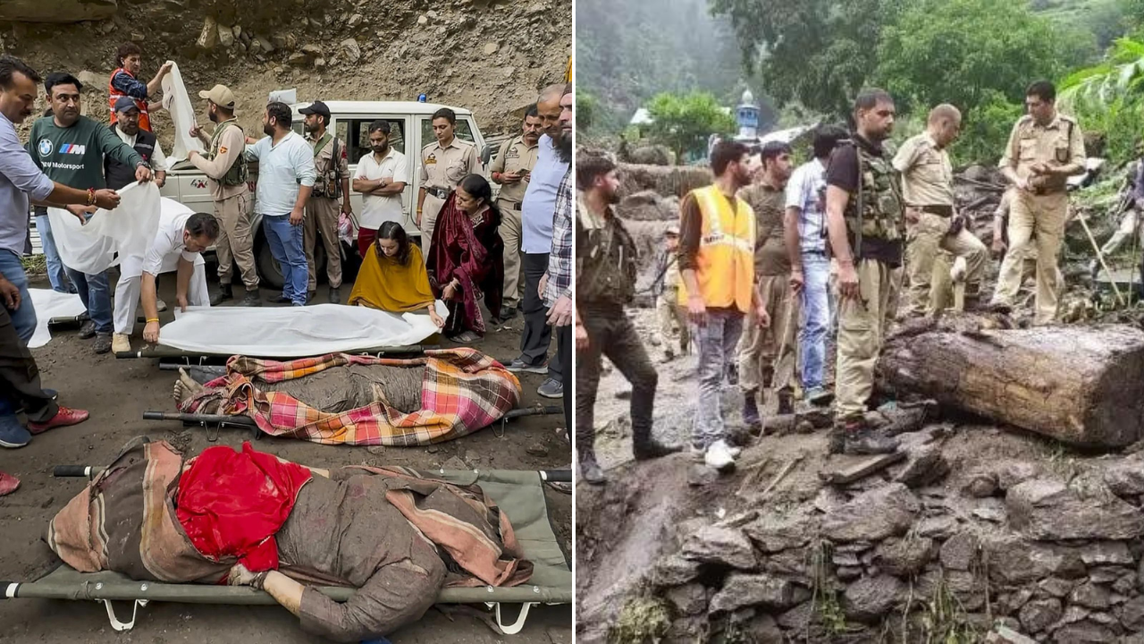46 dead, 100 injured in J&K: Cloudburst wipes out pilgrims’ camp in Kishtwar