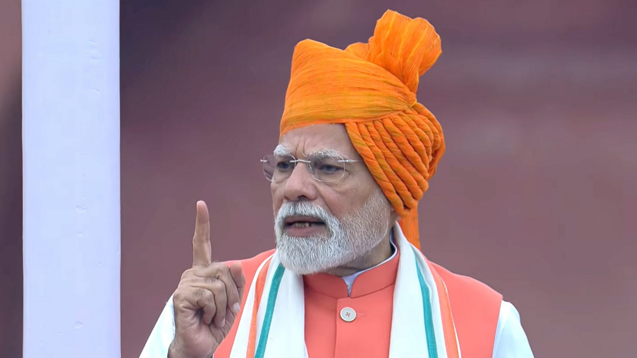 Message to Pak from Red Fort: PM Modi warns ‘India will not tolerate nuclear threats’
