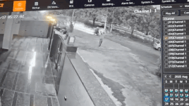 Watch: CCTV captures moment of firing at Elvish Yadav’s Gurgaon home