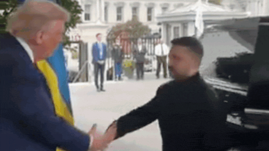 ‘I don’t believe it’: Donald Trump reacts to Zelenskyy’s outfit