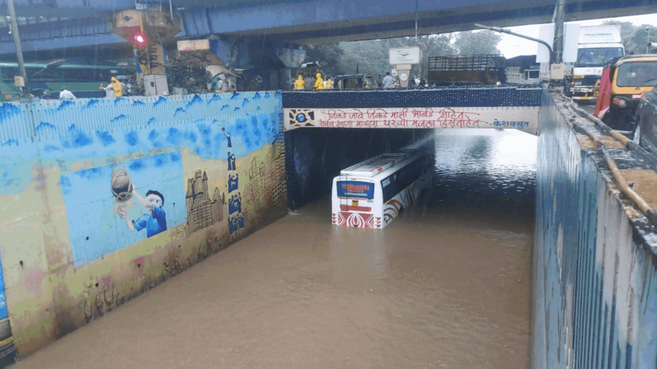 August rain fury: Mumbai reels under record showers; flights, local trains impacted