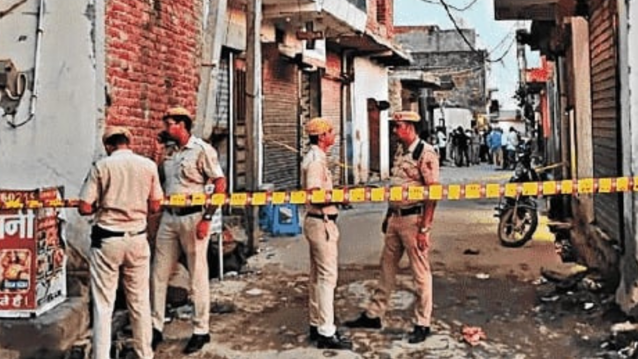 ‘Blood all over’: Shocking South Delhi triple murder; couple, son killed