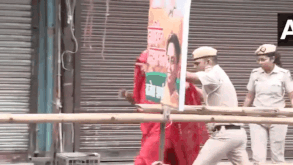 Days after attack: Ruckus at CM Rekha Gupta’s Delhi event; two detained