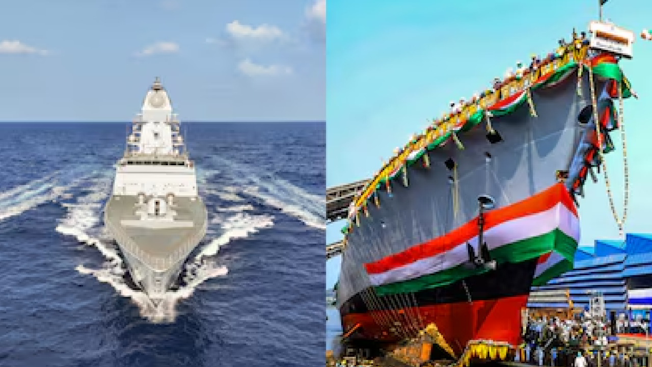 Indian Navy milestone: Rajnath commissions stealth frigates INS Udaygiri and Himgiri