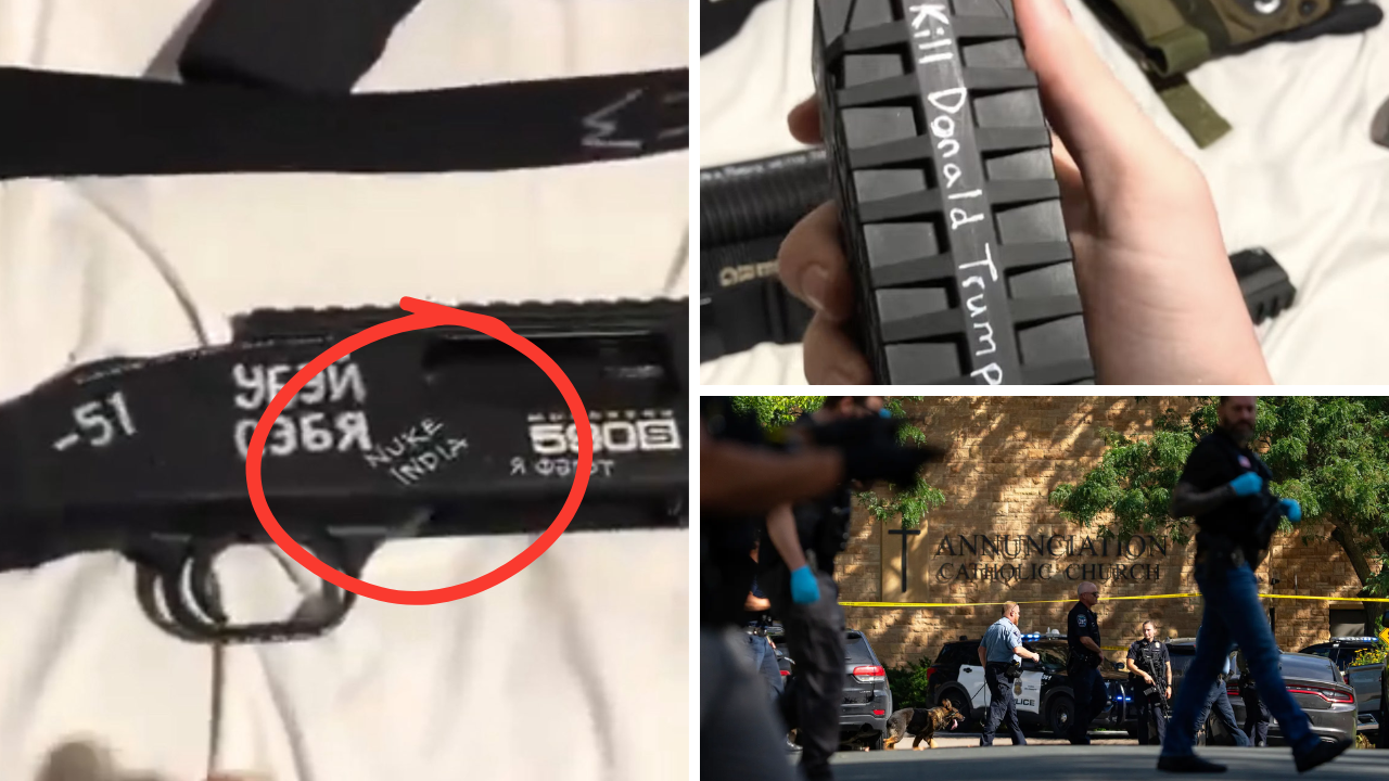 ‘Nuke India, kill Trump’: Minneapolis shooter wrote chilling messages on weapons