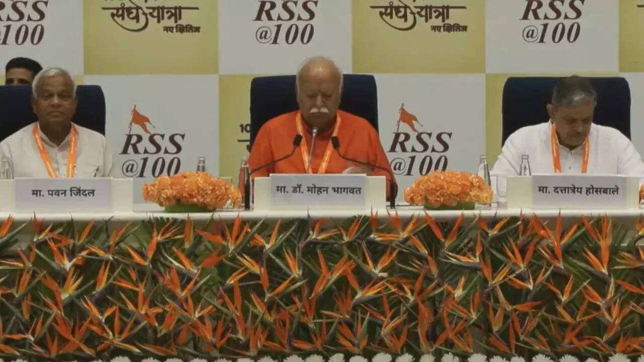 ‘There is struggle but no quarrel’: RSS chief on ties with BJP-led Centre