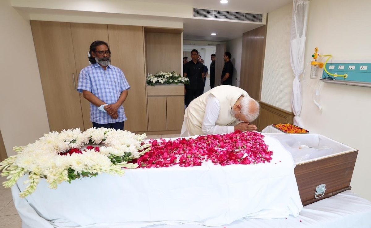 “Empowered Tribal Community, Poor”: PM Modi Leads Tributes To Shibu Soren