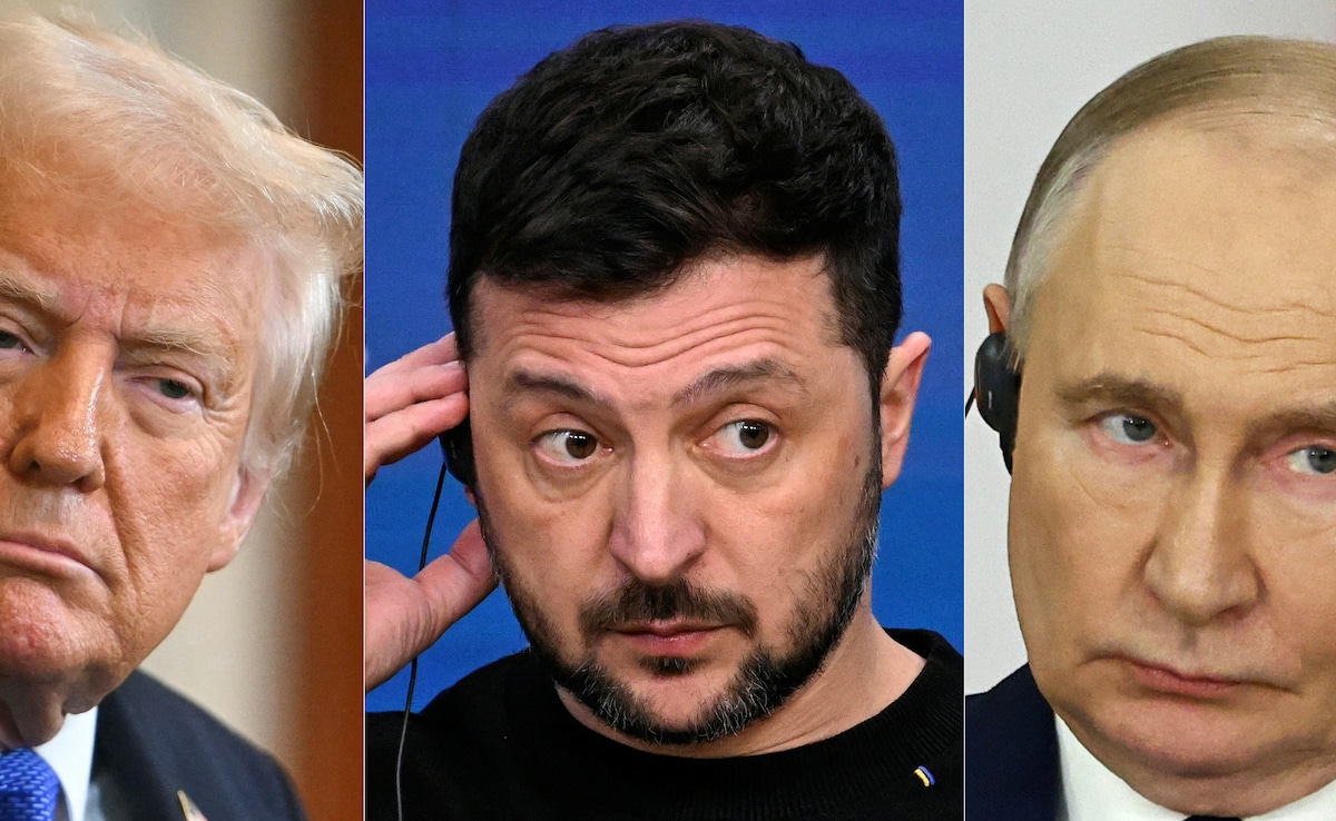 Trump Says He Is Arranging Meeting Between Putin And Zelensky