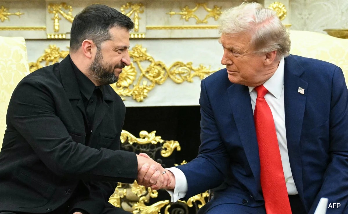 Zelensky Says “Best” Conversation Yet With Trump At White House