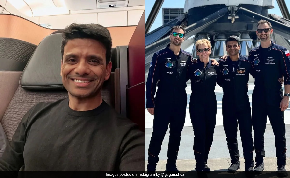 Shubhanshu Shukla’s Emotional Instagram Post As He Heads Back To India