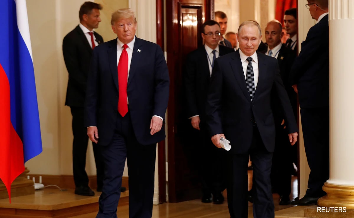 Trump Says Putin Summit Could Fail, Talks Of “Divvying Things Up”