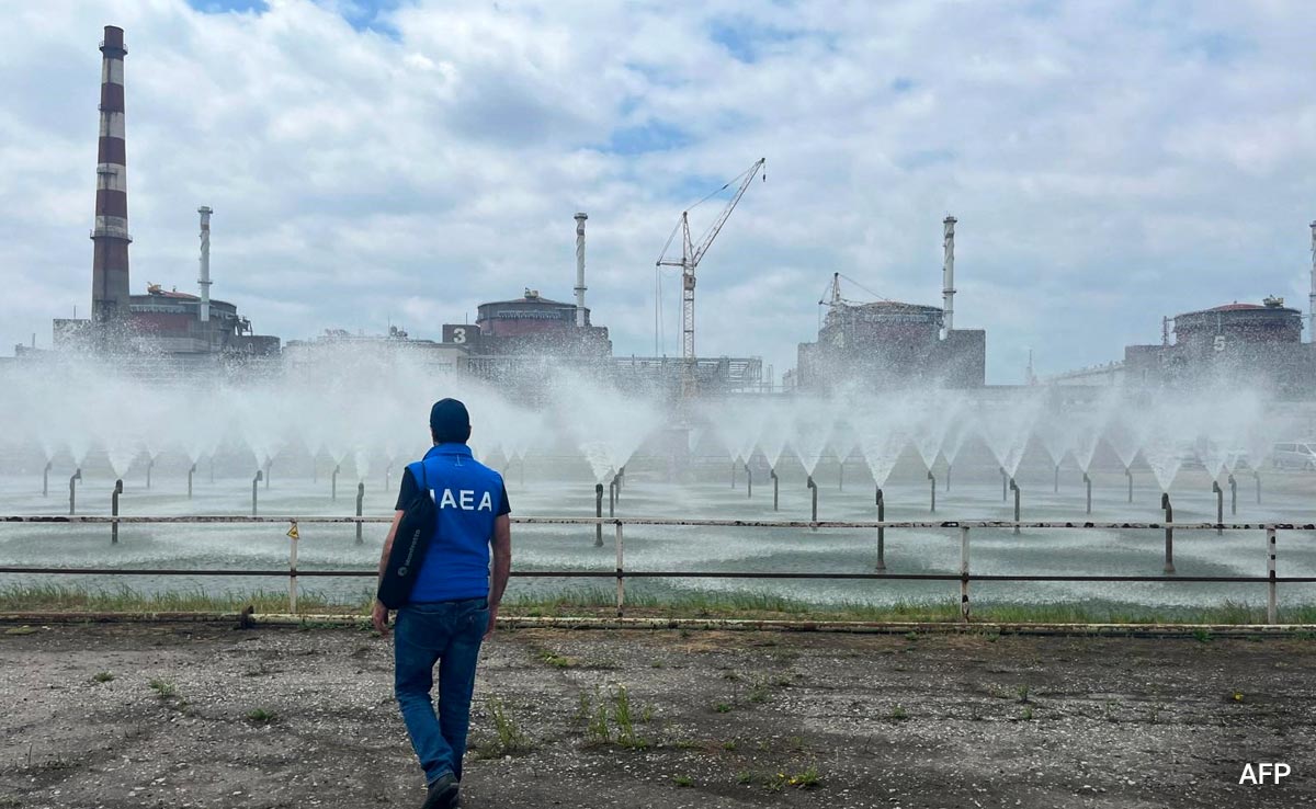 Explosions Reported, Smoke Seen At Ukraine’s Zaporizhzhia Nuclear Plant