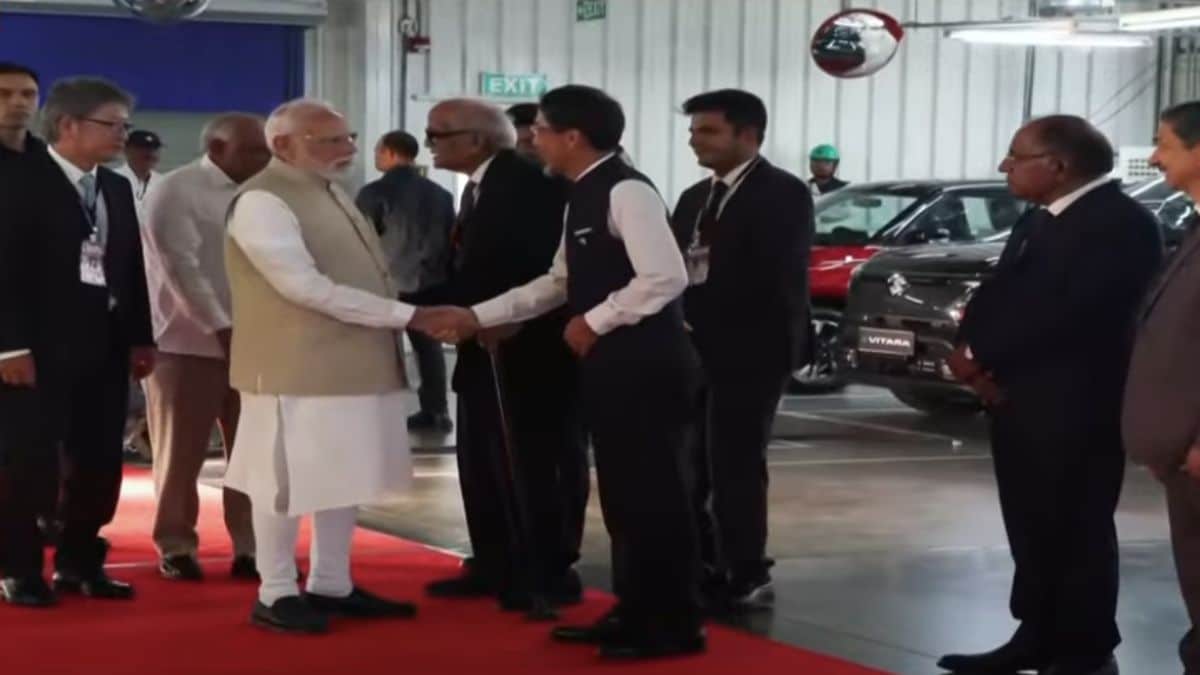 PM Inaugurates Maruti Factory That Will Export EVs To 100 Countries