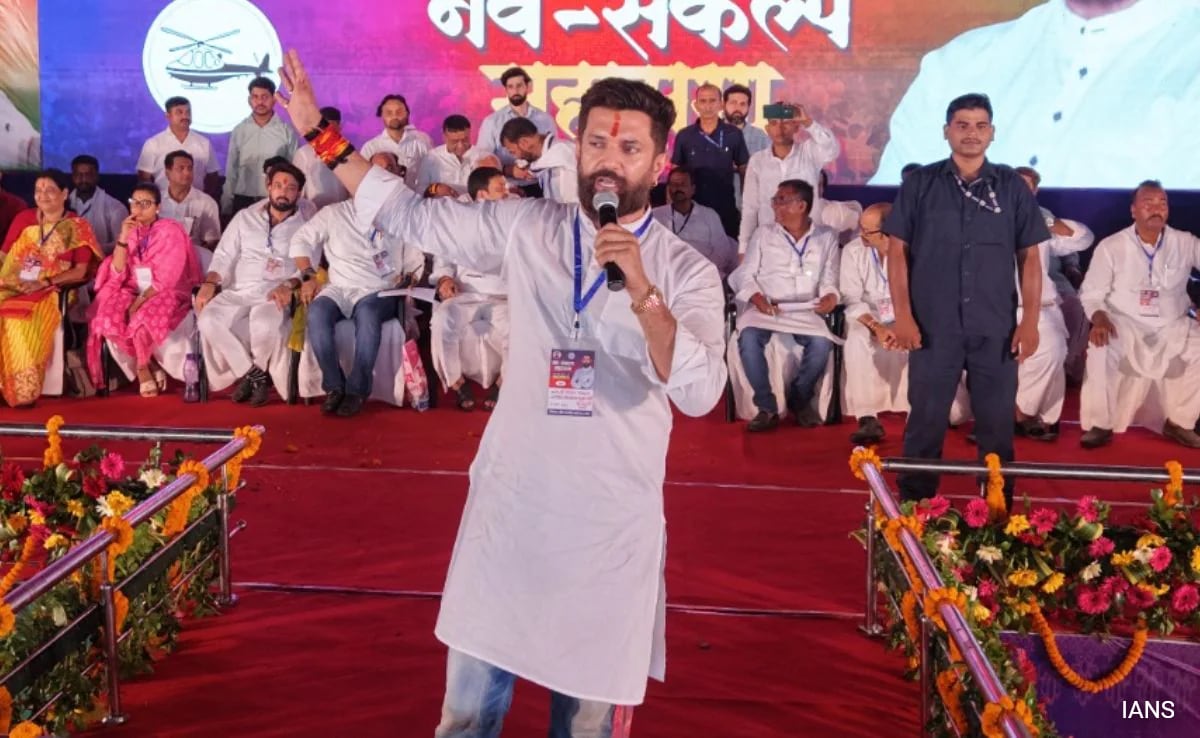 Ahead Of Polls, BJP To Speak To Chirag Paswan Over His Swipes At Nitish Kumar