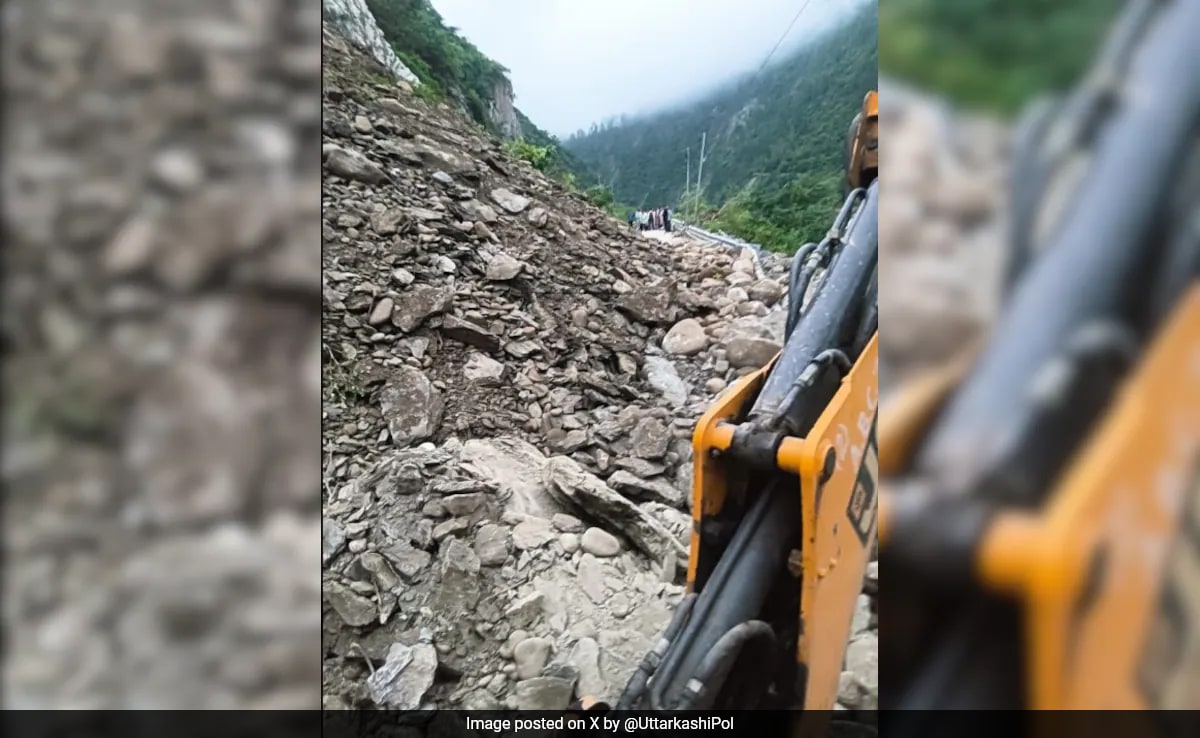 Uttarakhand’s Gangotri & Yamunotri Highways Blocked By Landslides, Clearance Work In Progress