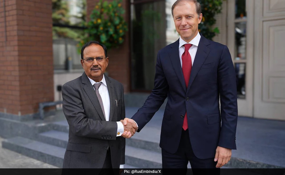 NSA Ajit Doval Meets Russia Deputy PM, Discusses Defence, Strategic Projects