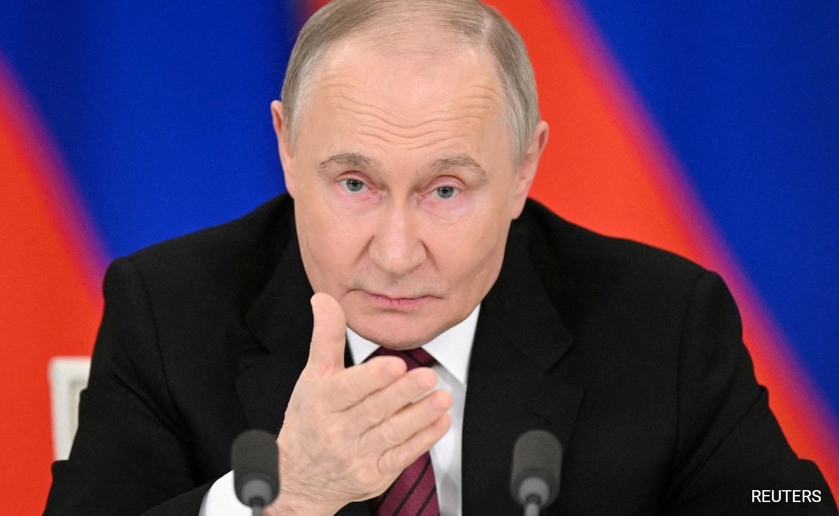 “Quite Sincere Efforts To End War”: Putin Praises Trump Ahead Of Meeting