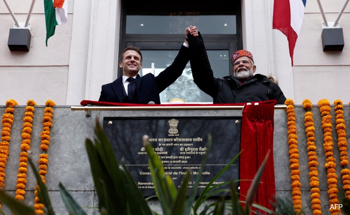 PM Modi, French President Macron Discuss Ukraine, Other Conflicts