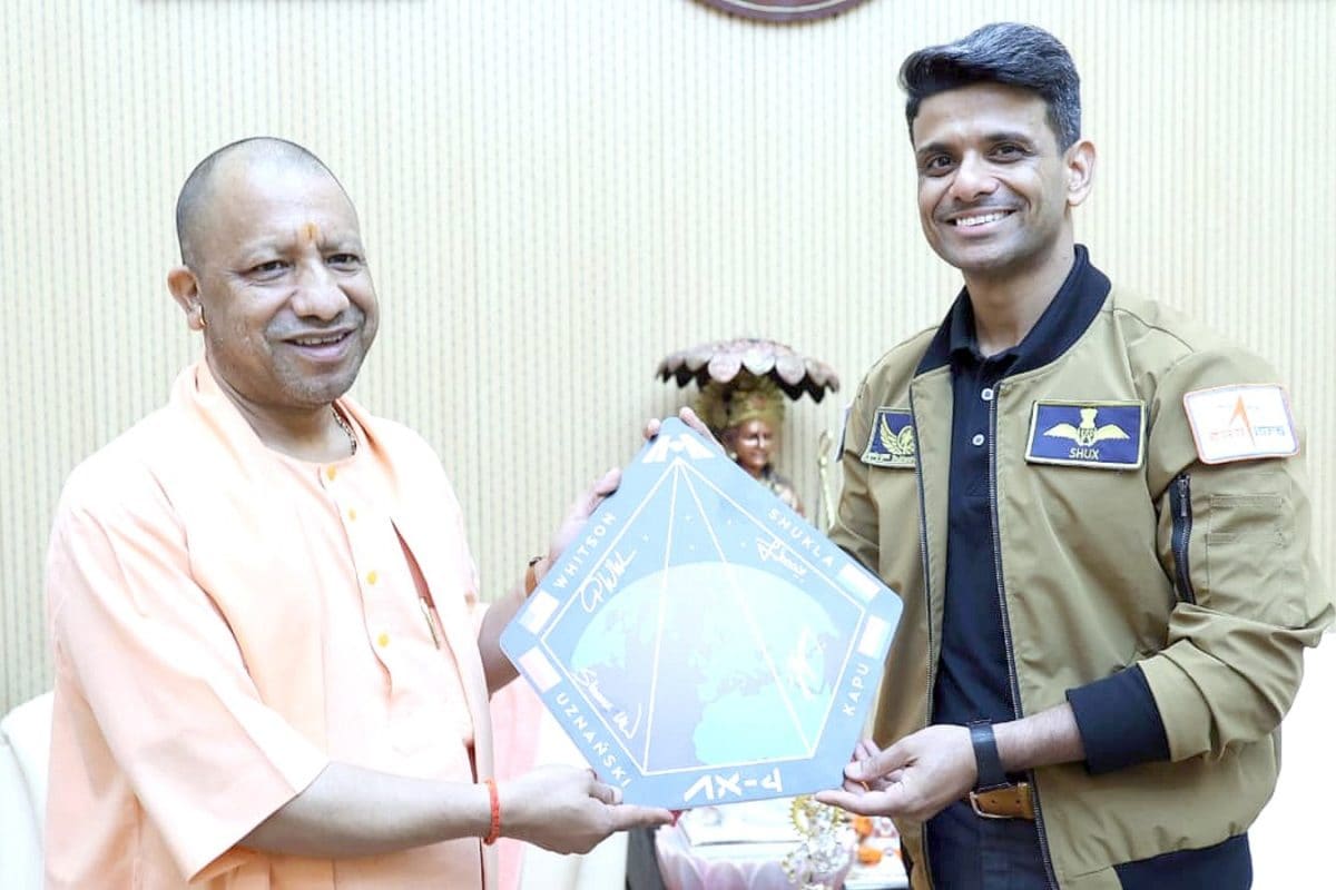 ‘Ghar Ka Khana Next Time’: Back In Lucknow, Shubhanshu Shukla Misses Family Home Visit