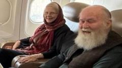 British couple freed after months in Taliban prison