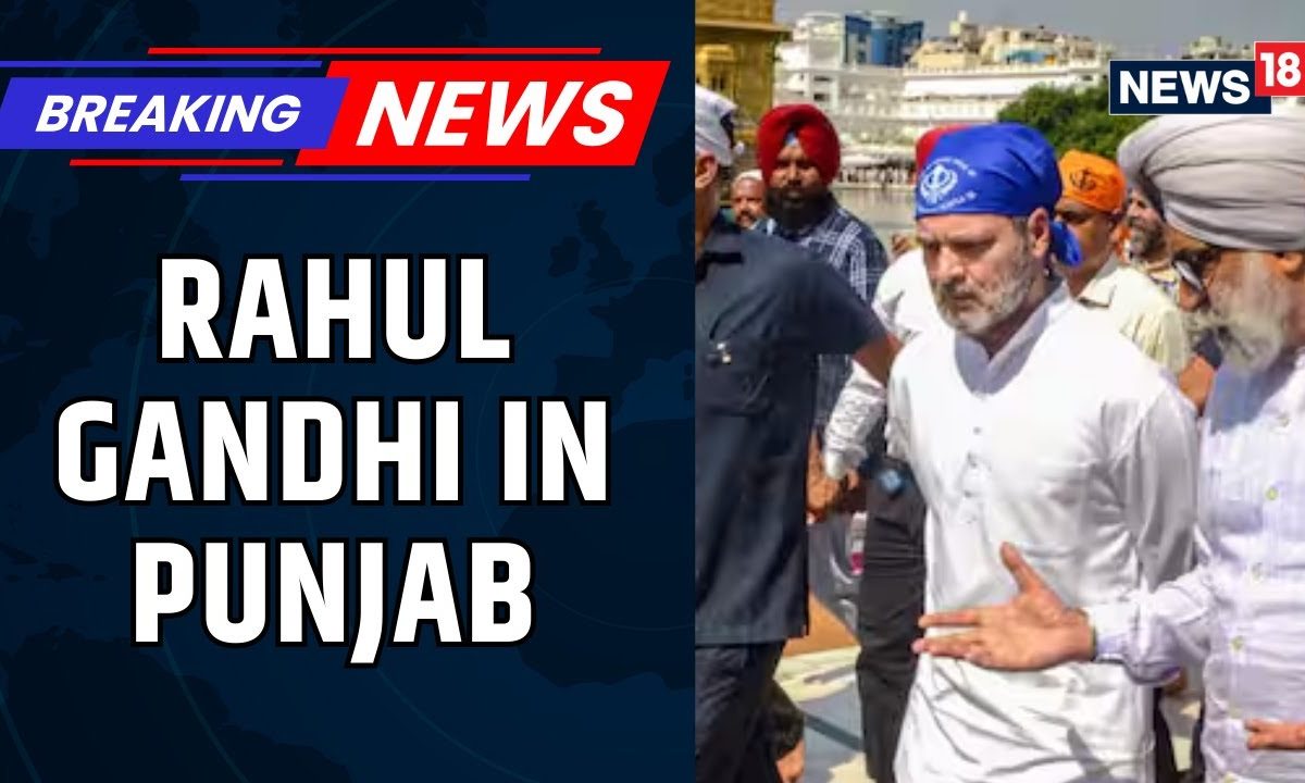 Rahul Gandhi In Punjab For A Day Long Visit, To Meet Flood Cixtims | Days After PM Modi’s Visit