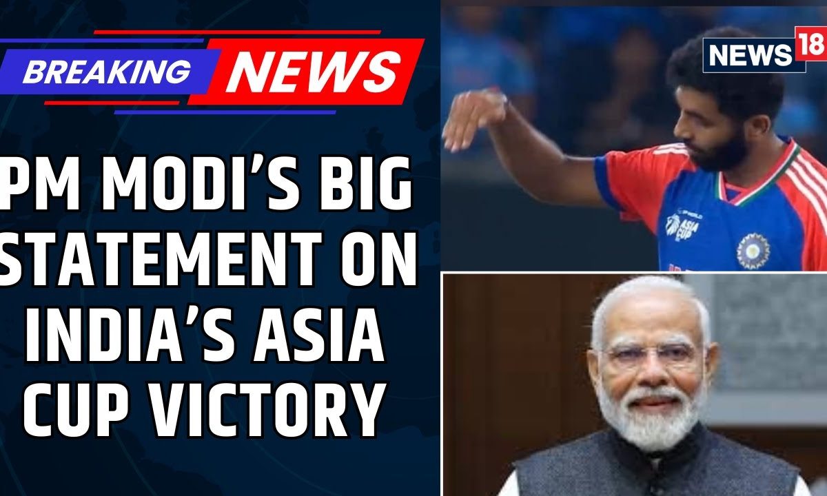 “Operation Sindoor On Games Field,” Tweets PM Modi After India Beat Pakistan In Asia Cup Final