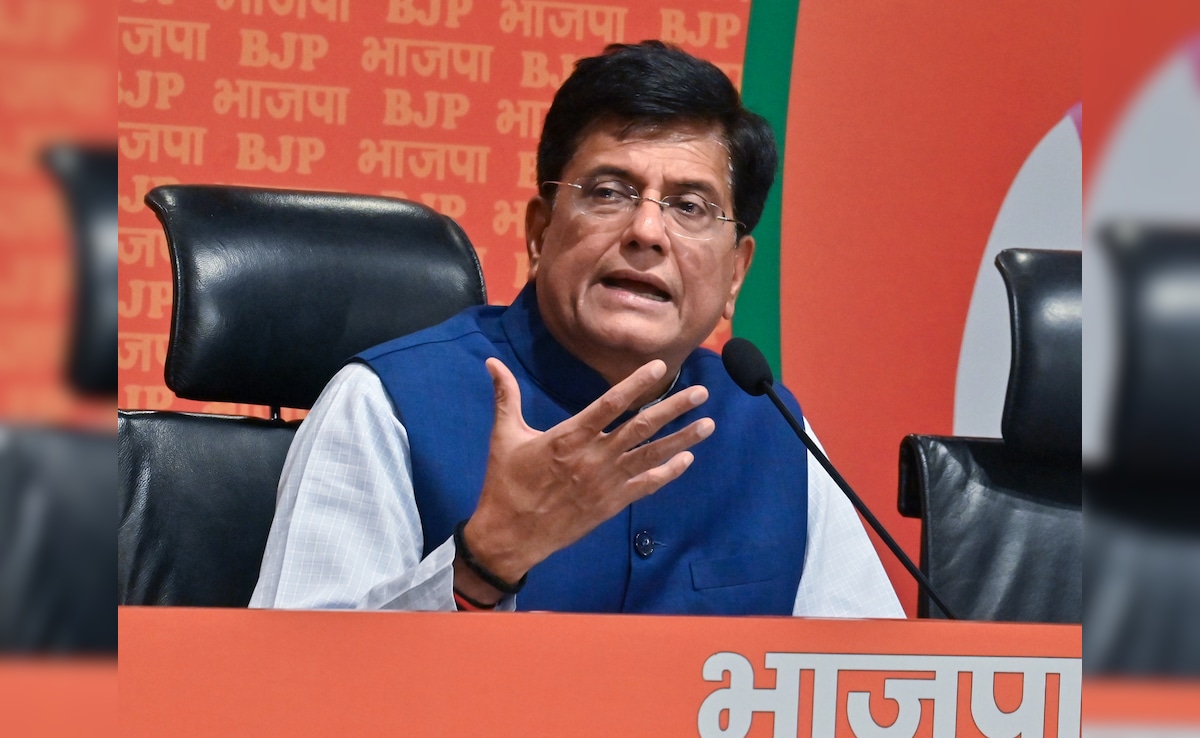 Piyush Goyal To Visit US Tomorrow For Trade Talks Amid Tariff Tension