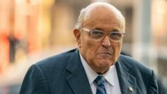 Rudy Giuliani injured in car accident, security guard says