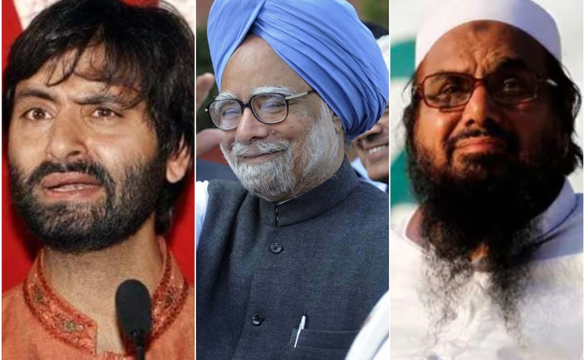“Manmohan Singh Thanked Me For Meeting Hafiz Saeed”: Yasin Malik