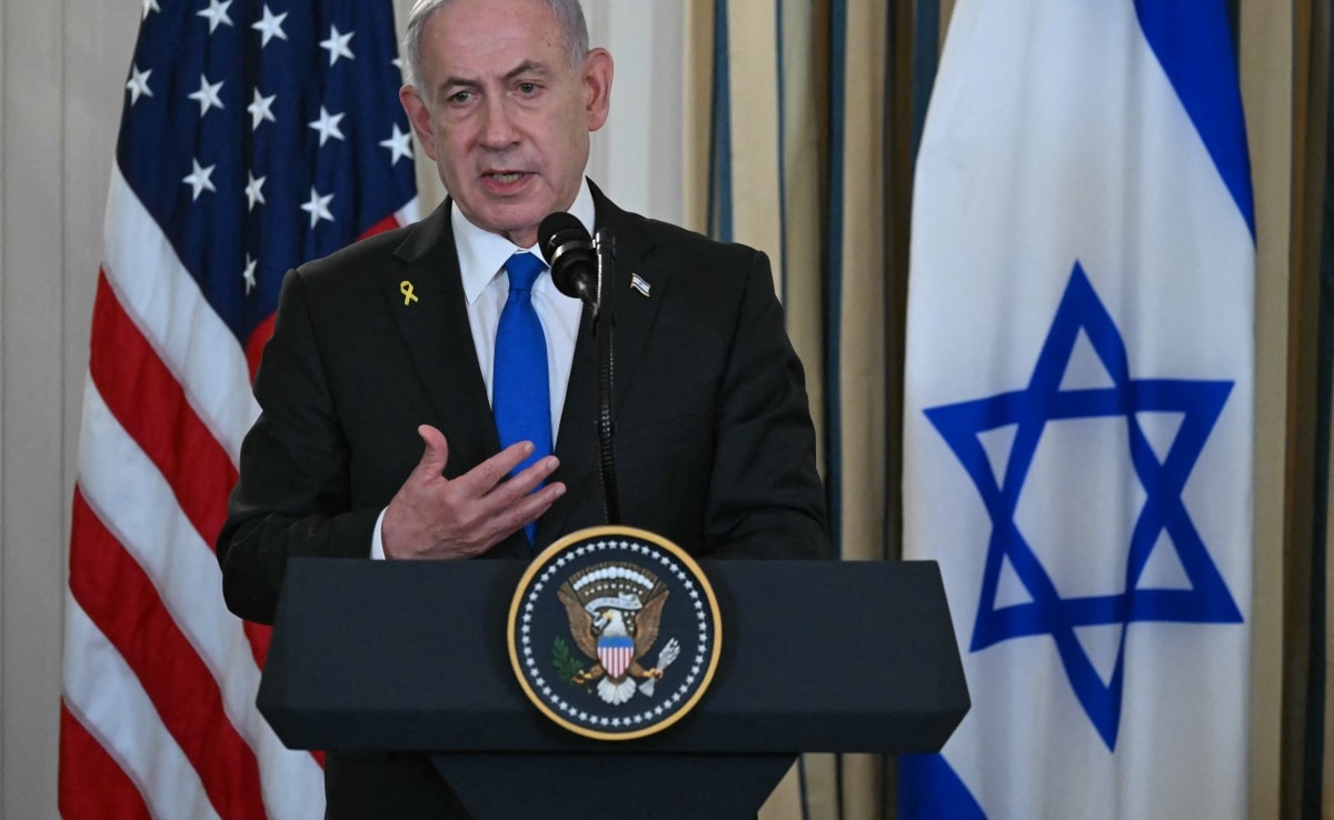 Israel Would “Retain Security Responsibility” In Gaza After War: Netanyahu